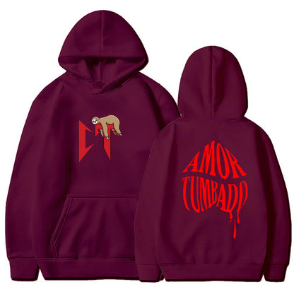 Runs Tumbados Hoodies Men Fashion Nathanael Cano Long Sle - ARCHSHOPE