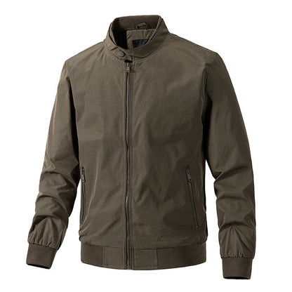 Men's Jacket Thin Plus Size Simple Flight Jacket