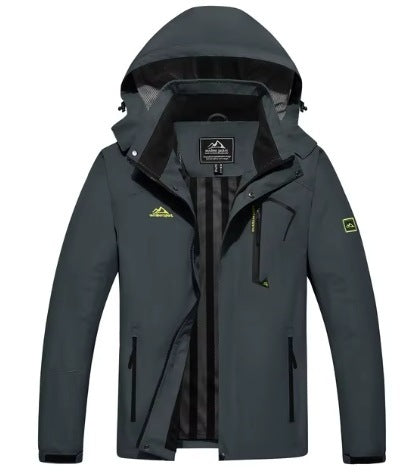 New Casual Fall Men's Long Sleeve Hooded Jacket Coat - ARCHSHOPE
