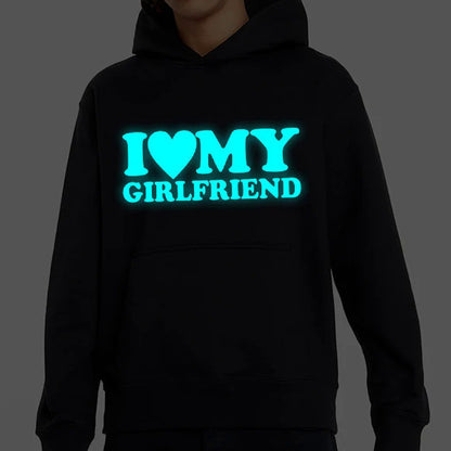 I Love My Boyfriend Girlfriend Hoodie - ARCHSHOPE