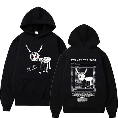 Rapper Drake For All The Dogs Letter Hoodie - ARCHSHOPE