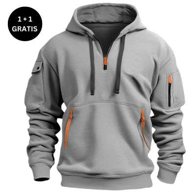Dropped Shoulder Hooded Sweatshirt Men's Women's Plus Size Loose Pullover Fashion Sweatshirt - ARCHSHOPE