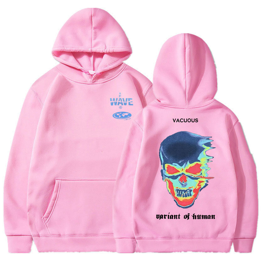 Skeleton Thermal Imaging Graphic Print Hoodie Men Women - ARCHSHOPE