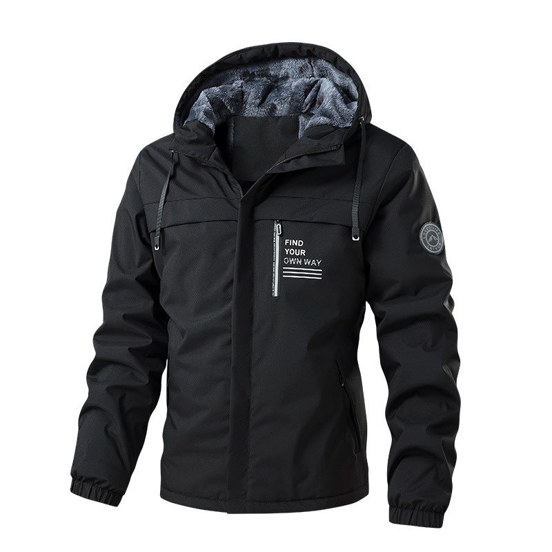 Men's Outdoor Jacket Thick Jacket Coat - ARCHSHOPE