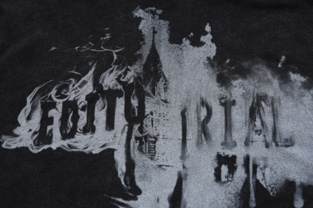 American Fashion Brand Washed And Worn Short Sleeve - ARCHSHOPE