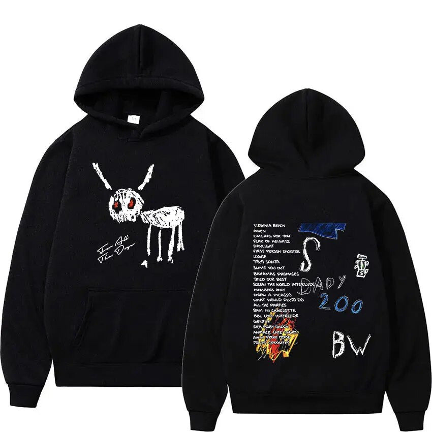 Rapper Drake For All The Dogs Letter Hoodie - ARCHSHOPE