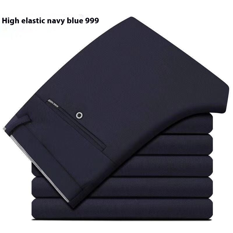 Slim Fit Stretch Pencil Pants Korean Style Suit Pants