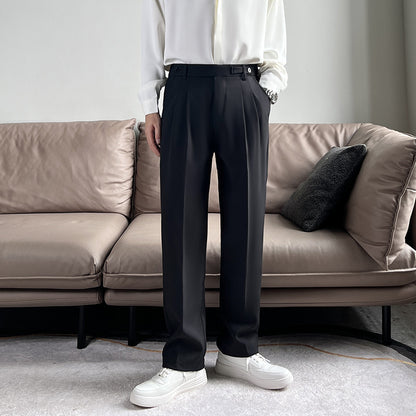 Draping Suit Pants Men's Straight Spring And Autumn