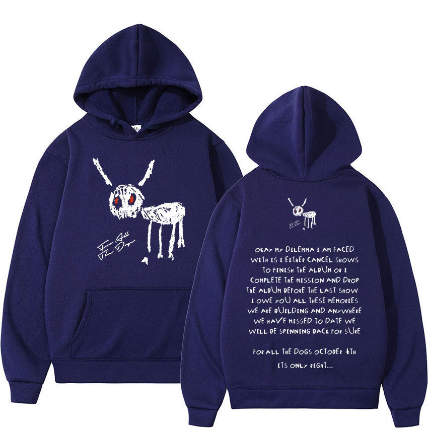 Rapper Drake For All The Dogs Letter Hoodie - ARCHSHOPE