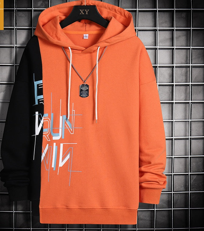 Hip Hop Alphabet Korean Hoodie Man - ARCHSHOPE