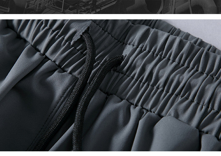 Pantalon court décontracté pour homme, idéal pour le sport et la course à pied
