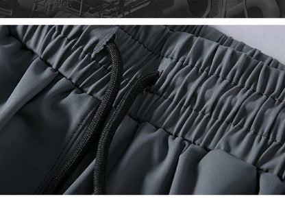 Pantalon court décontracté pour homme, idéal pour le sport et la course à pied