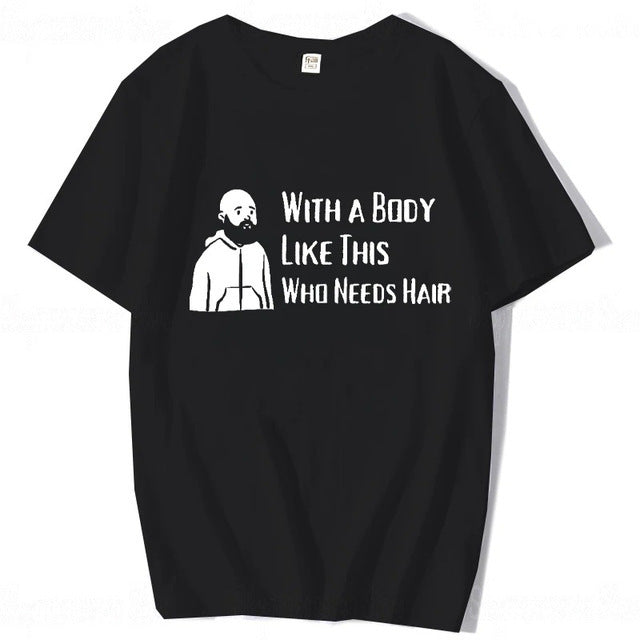 Plus Size Men's Cotton Short-sleeved Summer English Letter Printed T-shirt Top Men - ARCHSHOPE