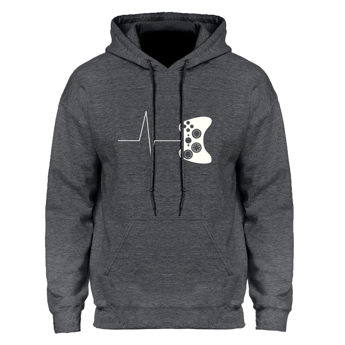 Casual Men's Loose Long-sleeved Plus Fleece Sweater - ARCHSHOPE