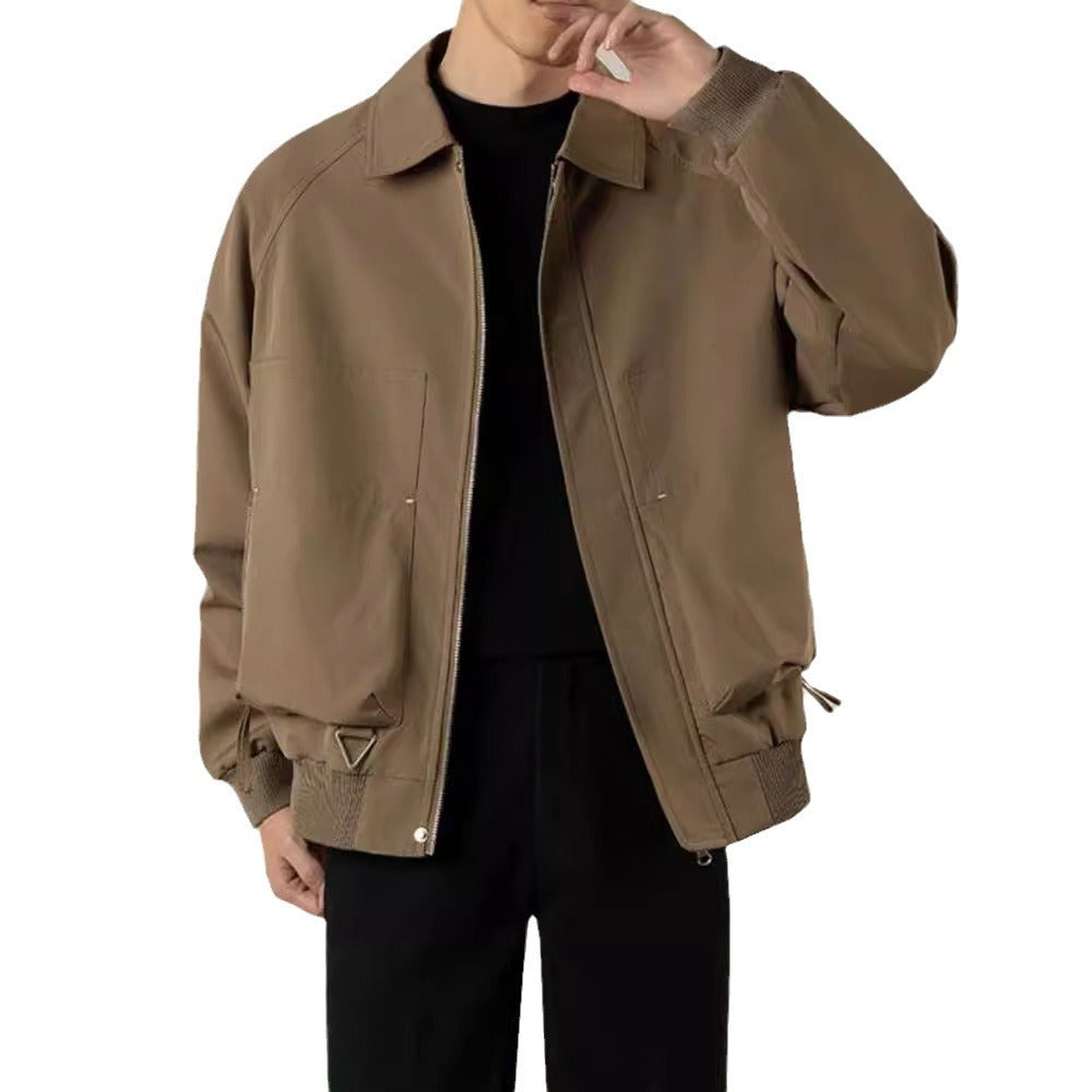 Loose Short Lapels Jacket Men - ARCHSHOPE