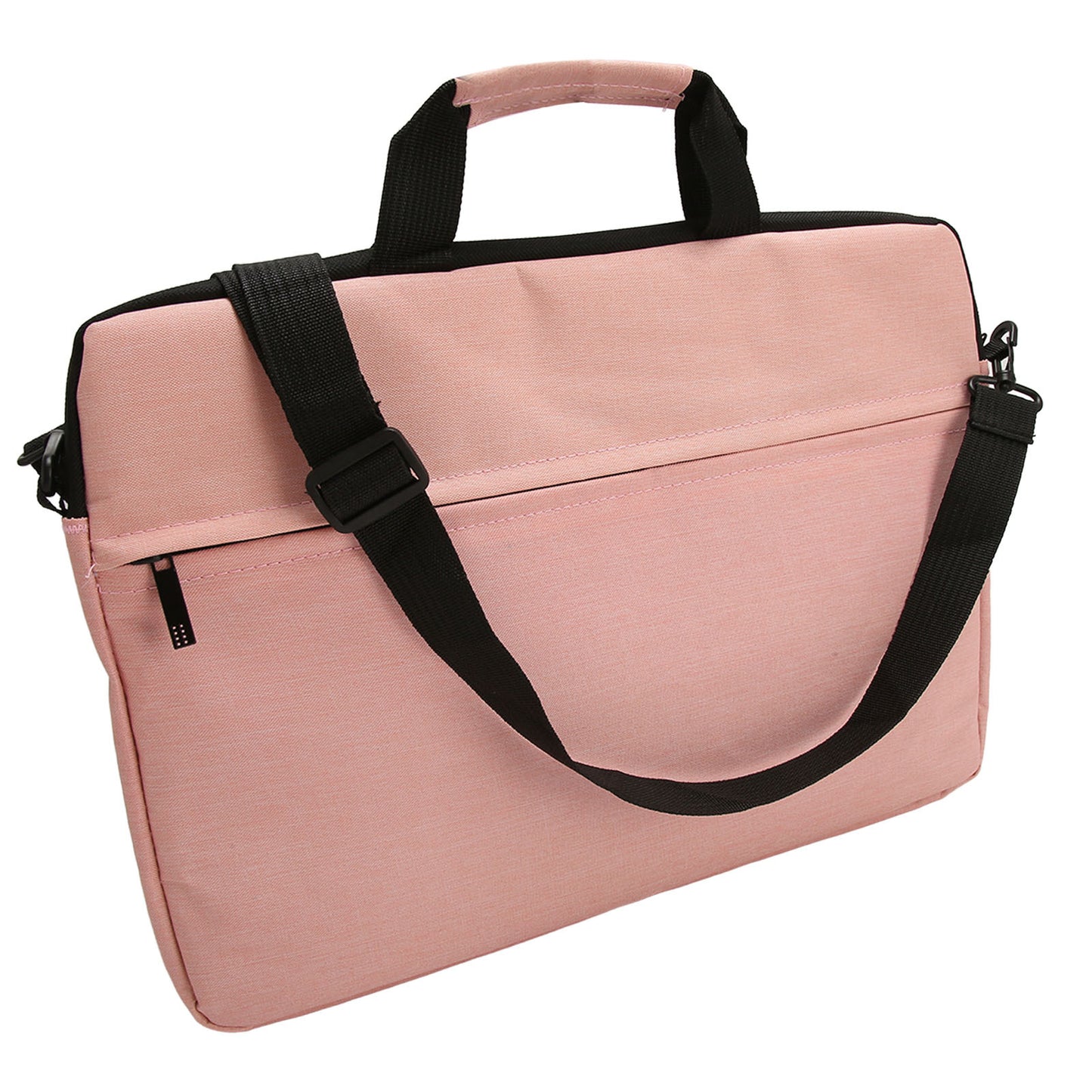 15.6Inch Laptop Sleeve Waterproof Polyester Laptop Case Portable Notebook Protective Case for Travel Business Trip Pink - ARCHSHOPE