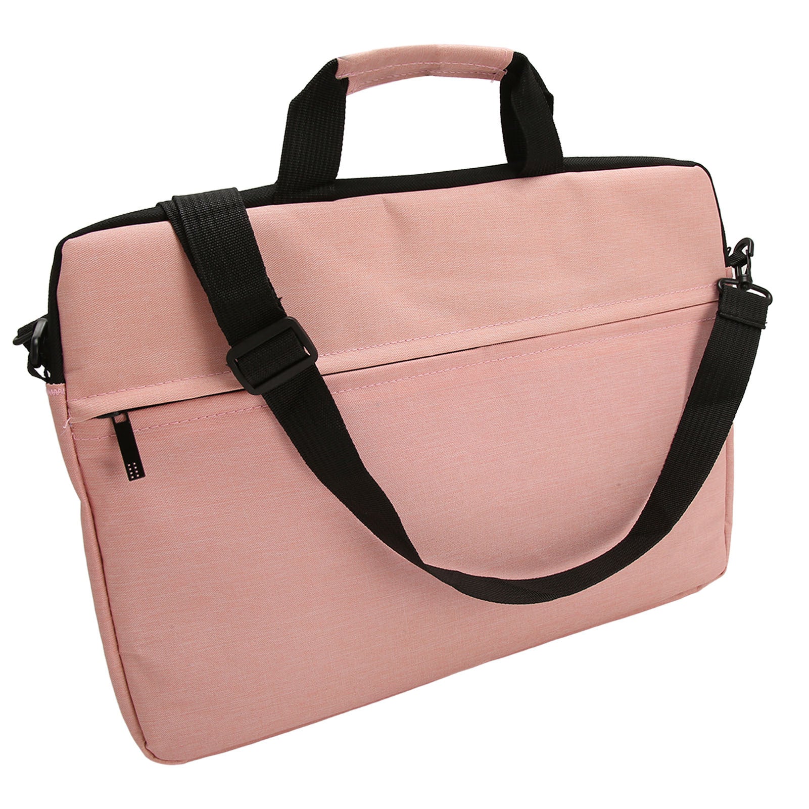 15.6Inch Laptop Sleeve Waterproof Polyester Laptop Case Portable Notebook Protective Case for Travel Business Trip Pink - ARCHSHOPE