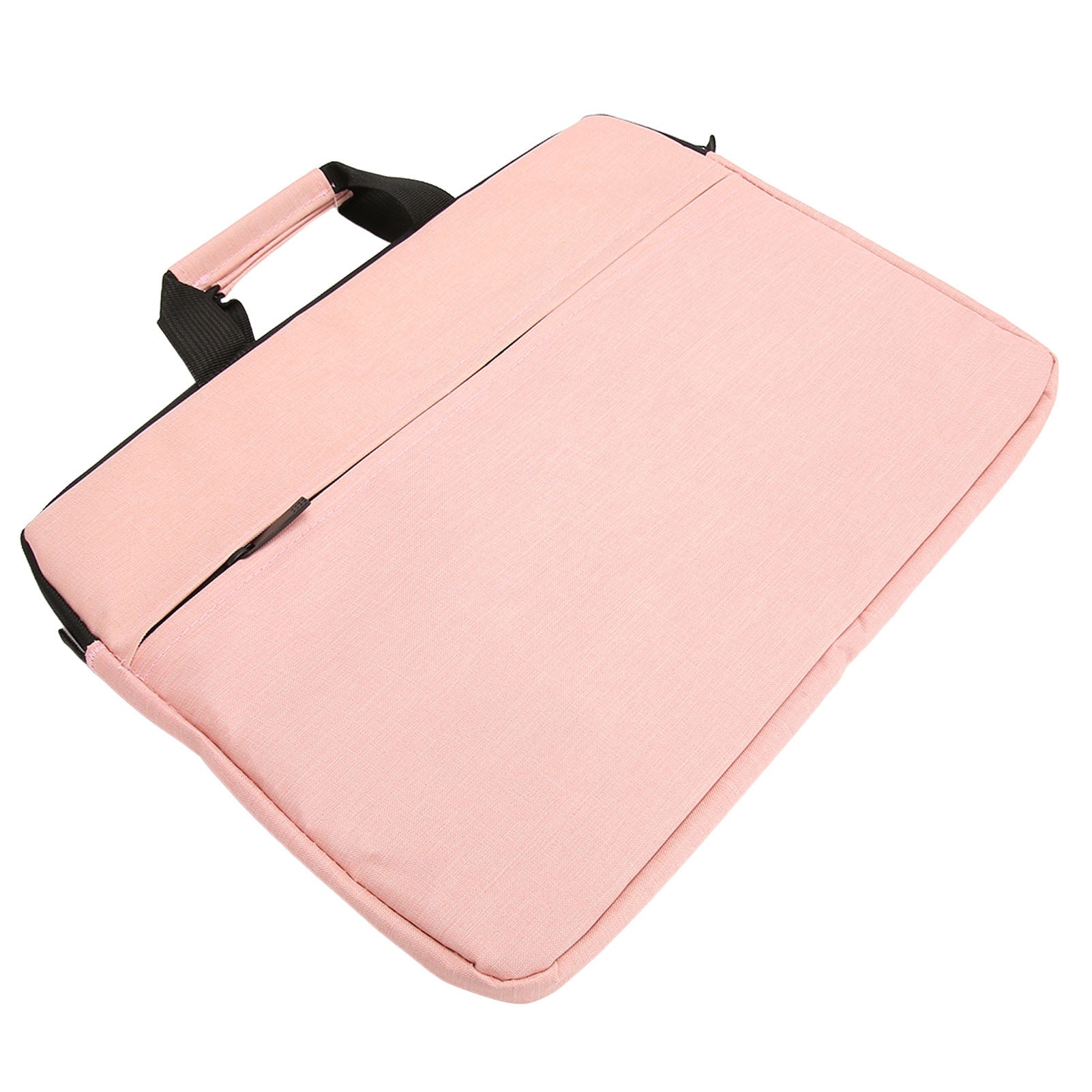 15.6Inch Laptop Sleeve Waterproof Polyester Laptop Case Portable Notebook Protective Case for Travel Business Trip Pink - ARCHSHOPE