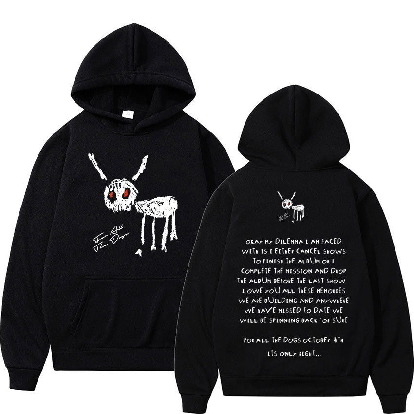 Rapper Drake For All The Dogs Letter Hoodie - ARCHSHOPE
