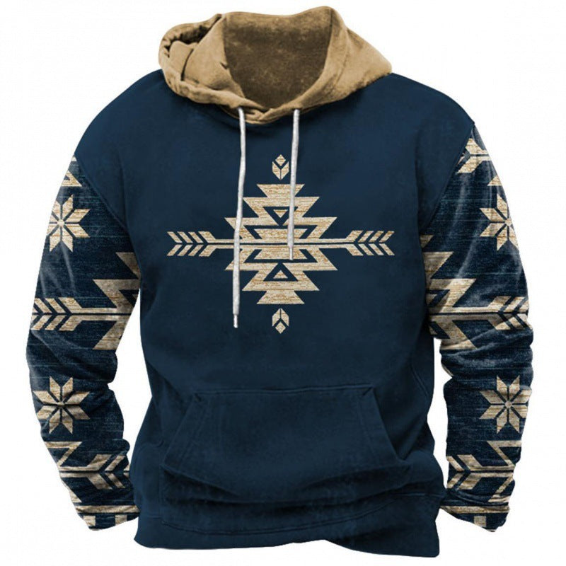 Fashion Trendy Printed Hoodie Men - ARCHSHOPE