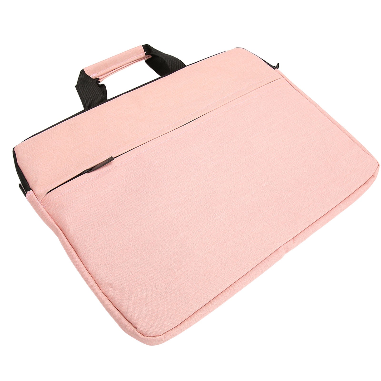 15.6Inch Laptop Sleeve Waterproof Polyester Laptop Case Portable Notebook Protective Case for Travel Business Trip Pink - ARCHSHOPE