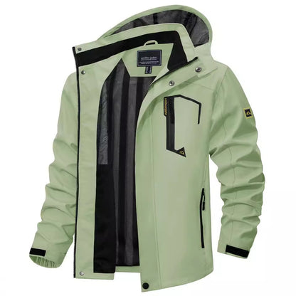 New Casual Fall Men's Long Sleeve Hooded Jacket Coat - ARCHSHOPE